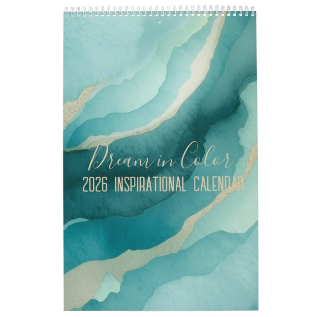 2026 Inspirational Motivational Quotes  Calendar (Cover)