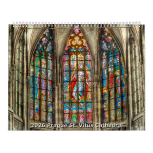 2026 Interior of St.Vitus Cathedral Calendar