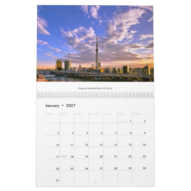 2026 Japan Calendar (Jan 2027)