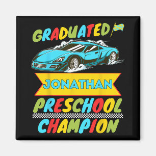 2026 Jonathan Personalised Last Day Of Preschool G Magnet