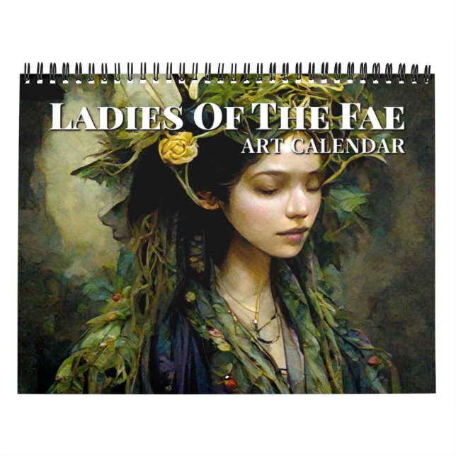 2026 Ladies Of The Fae 1 Fantasy Art Calendar (Cover)