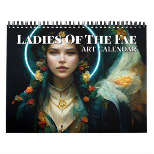 2026 Ladies Of The Fae 2 Fantasy Art Calendar
