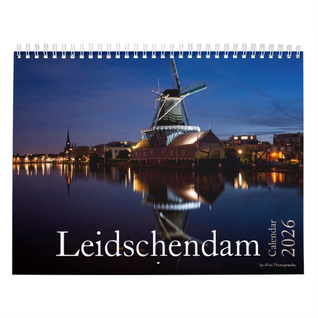 2026 Leidschendam windmill & landscape photo Calendar (Cover)