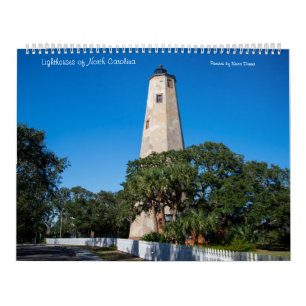 2026: Lighthouses of North Carolina Calendar Lg
