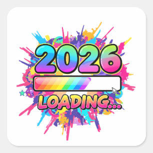 2026 Loading... Progress Bar Sticker
