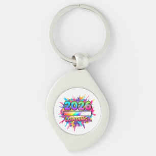 2026 Loading... Progress Bar Sticker Key Ring