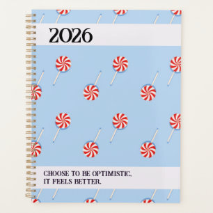 2026 Lollipop Pattern Spiral Planner