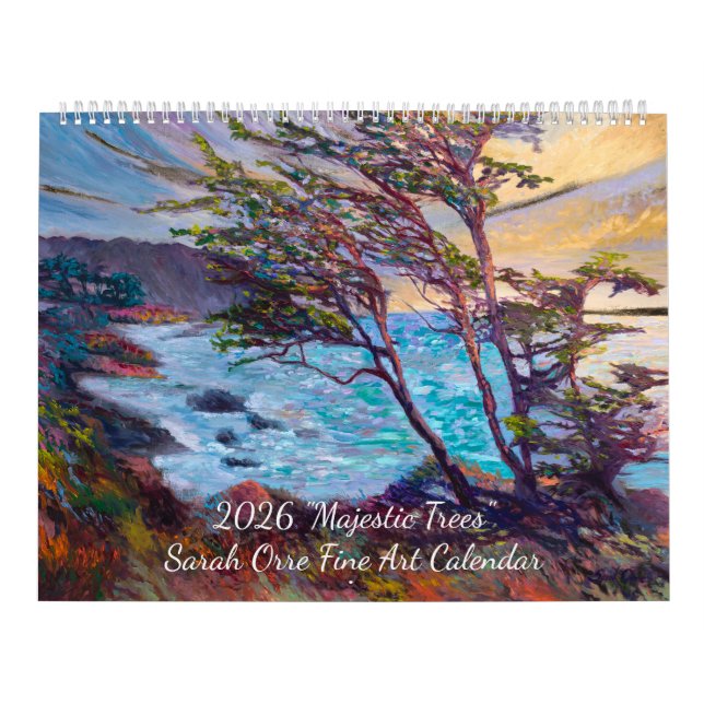 2026 Majestic Trees Calendar (Cover)