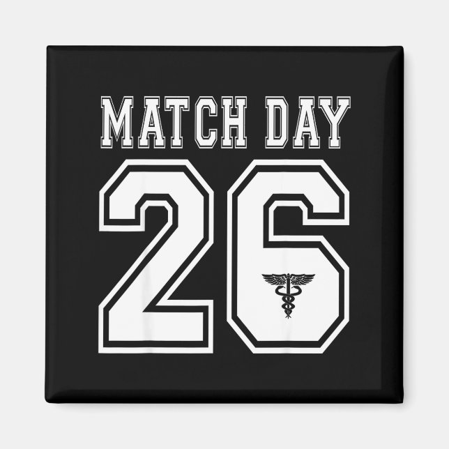 2026 match day present med school residency future magnet (Front)