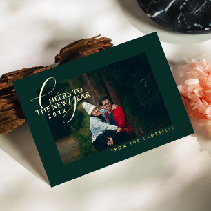 2026 Minimalist Modern Script Green Photo