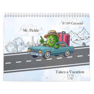2026 Mr Pickle Takes a Vacation Calendar