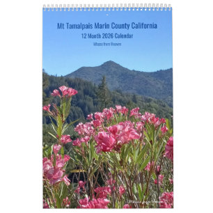 2026 Mt Tamalpais Marin California Calendar