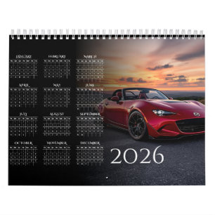 2026 MX-5 Miata Vol 2 Calendar