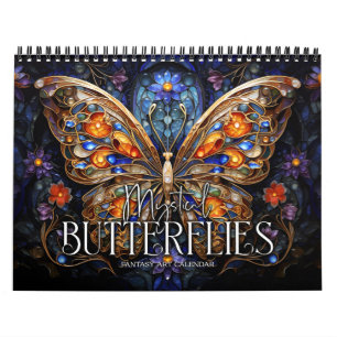 2026 Mystical Butterflies Fantasy Art Calendar
