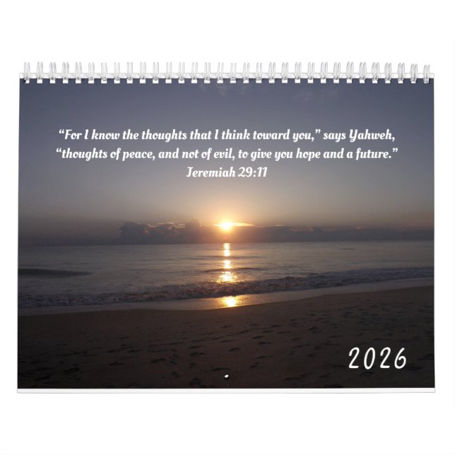 2026 Nature's Blessings Calendar (Cover)