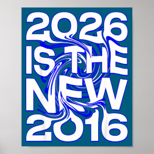 2026 New 2016 Retro Future Illustration Poster