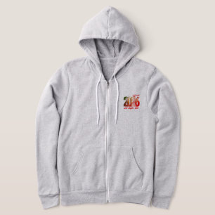 2026 NEW YEAR ADULT ZIPUP HOODIE