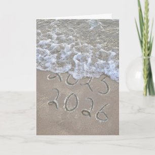 2026 New Year Beach Card
