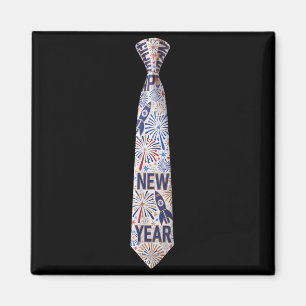 2026 New Year's Party Funny Fireworks Party New Ye Magnet