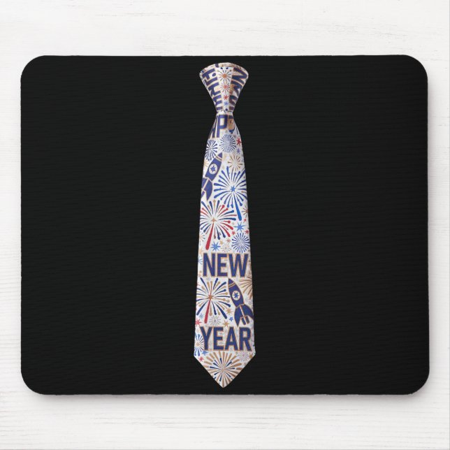 2026 New Year's Party Funny Fireworks Party New Ye Mouse Pad (Front)