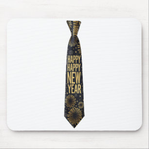 2026 New Year's Party Funny Fireworks Party New Ye Mouse Pad
