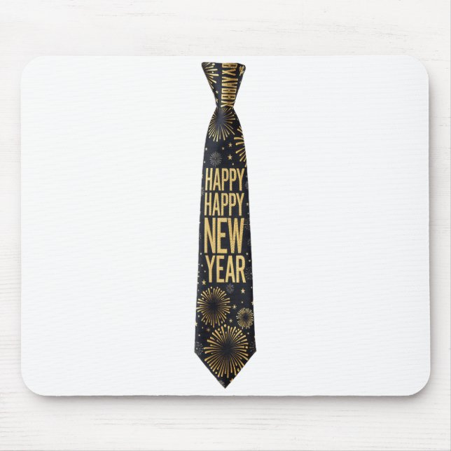 2026 New Year's Party Funny Fireworks Party New Ye Mouse Pad (Front)