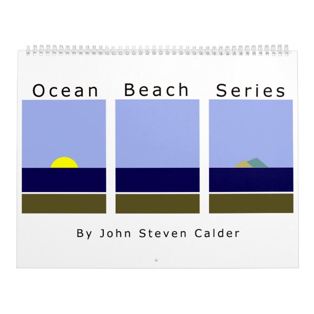 2026 Ocean Beach Series Calendar (Cover)