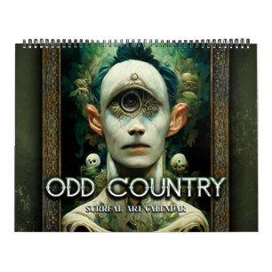 2026 Odd Country 1 Surreal Art Calendar