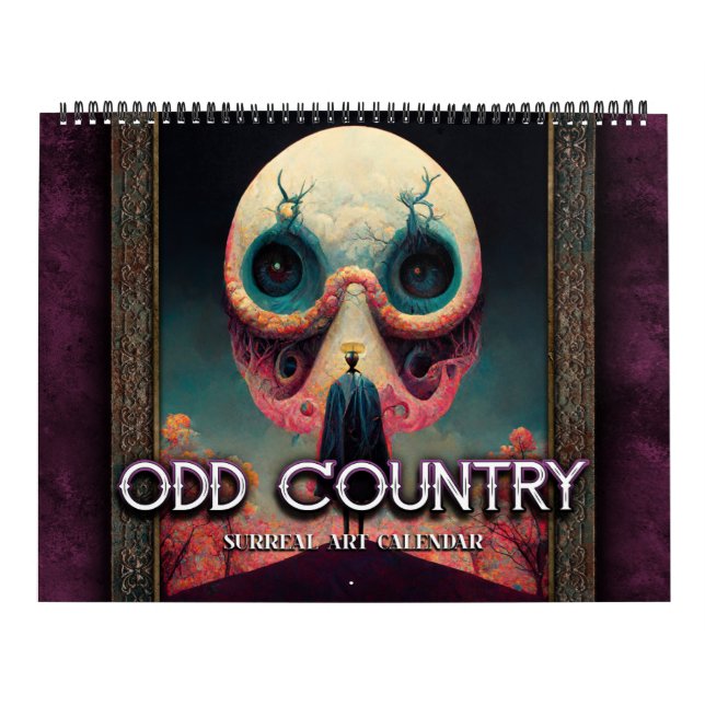 2026 Odd Country 2 Surreal Art Calendar (Cover)