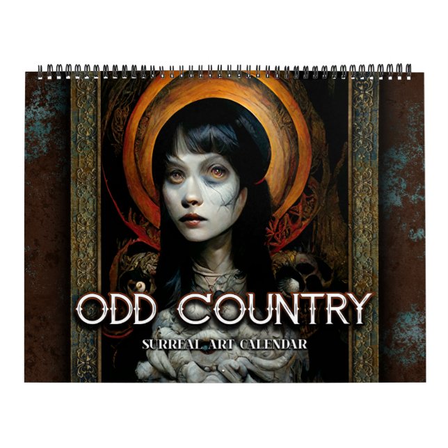 2026 Odd Country 3 Surreal Art Calendar (Cover)