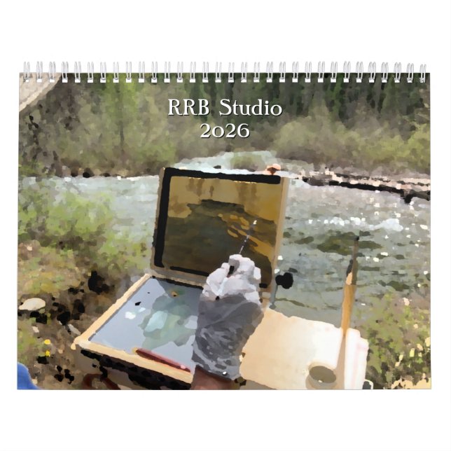 2026 Oil Paintings Calendar (Cover)