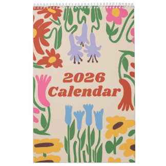 2026 One-Page Small Calendar – Clean and Modern