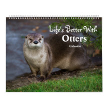 2026 Otters Up Close - Short-Clawed Calendar