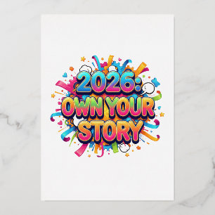 2026: Own Your Story - The Empowerment Slogan