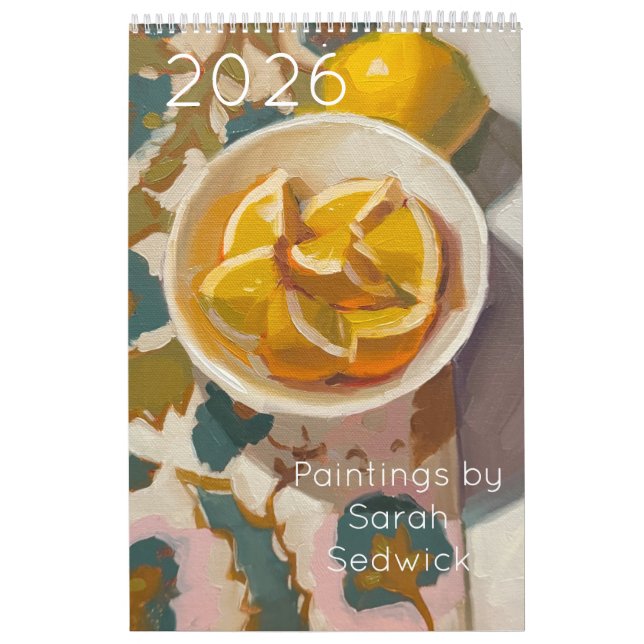 2026: Paintings by Sarah Sedwick Calendar (Cover)