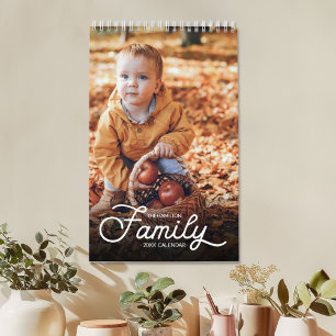 2026 Personalised Family Photo Calendar