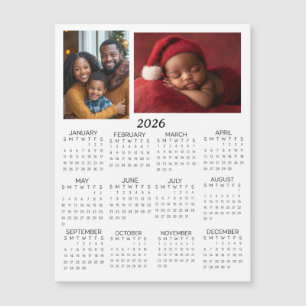 2026 Personalized Photos Mini Calendar
