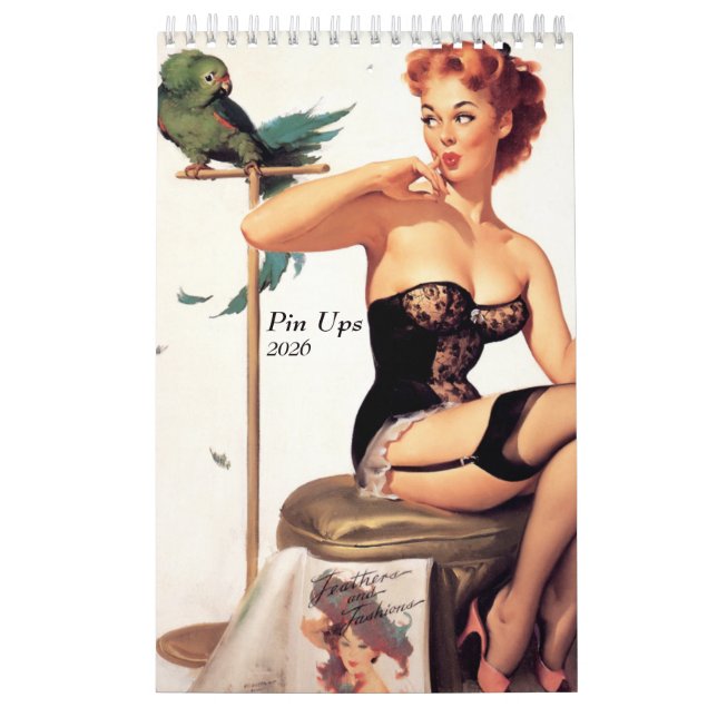 2026 Pin Up Calendar (Cover)