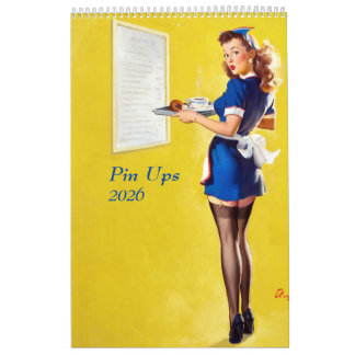 2026 Pin Ups Calendar