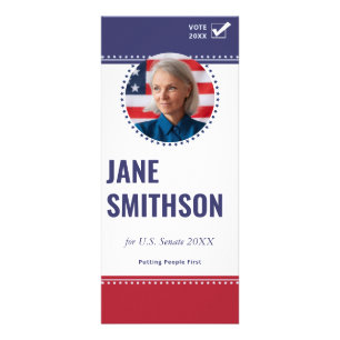 2026 Political Election Year Candidate Campaign Rack Card