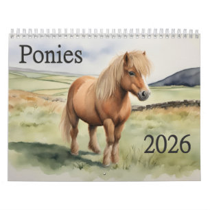 2026 Ponies  Calendar