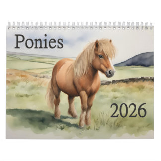 2026 Ponies Calendar