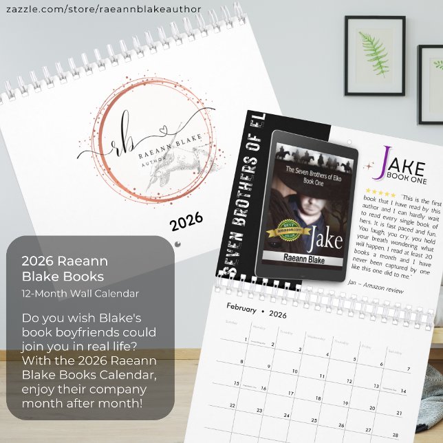 2026 Raeann Blake Books Calendar (Creator Uploaded)