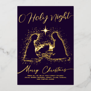 2026 Religious Nativity Manger O Holy Night Script