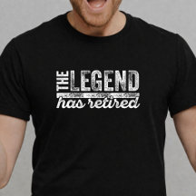 2026 Retirement Outfit for Men Legend Has Retired