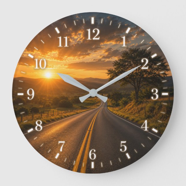 2026 Road Watch Large Clock (Front)