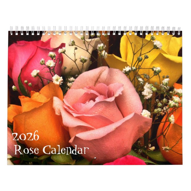 2026 Rose Calendar (Cover)