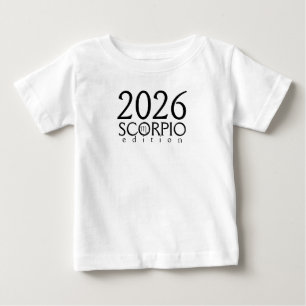 2026 Scorpio edition with symbol Baby T-Shirt