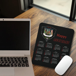 2026 Semiquincentennial Botanical Calendar  Mouse Pad