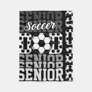 2026 Soccer Senior Dad Graduation Matching Family Fleece Blanket